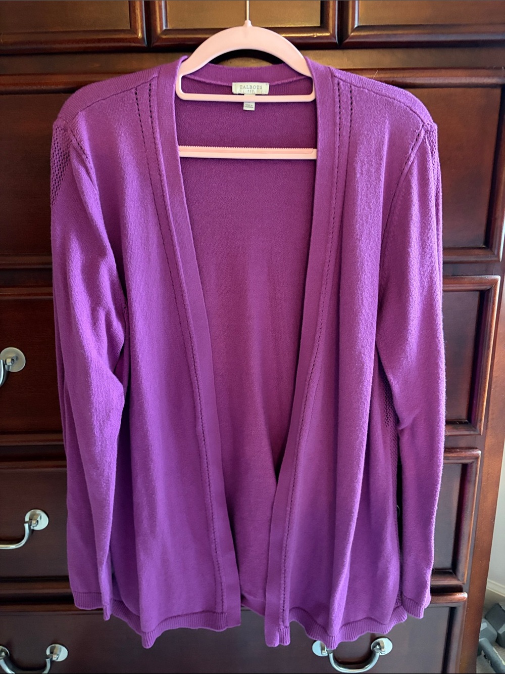 Talbots Open-Front Women's Cardigan Sweater